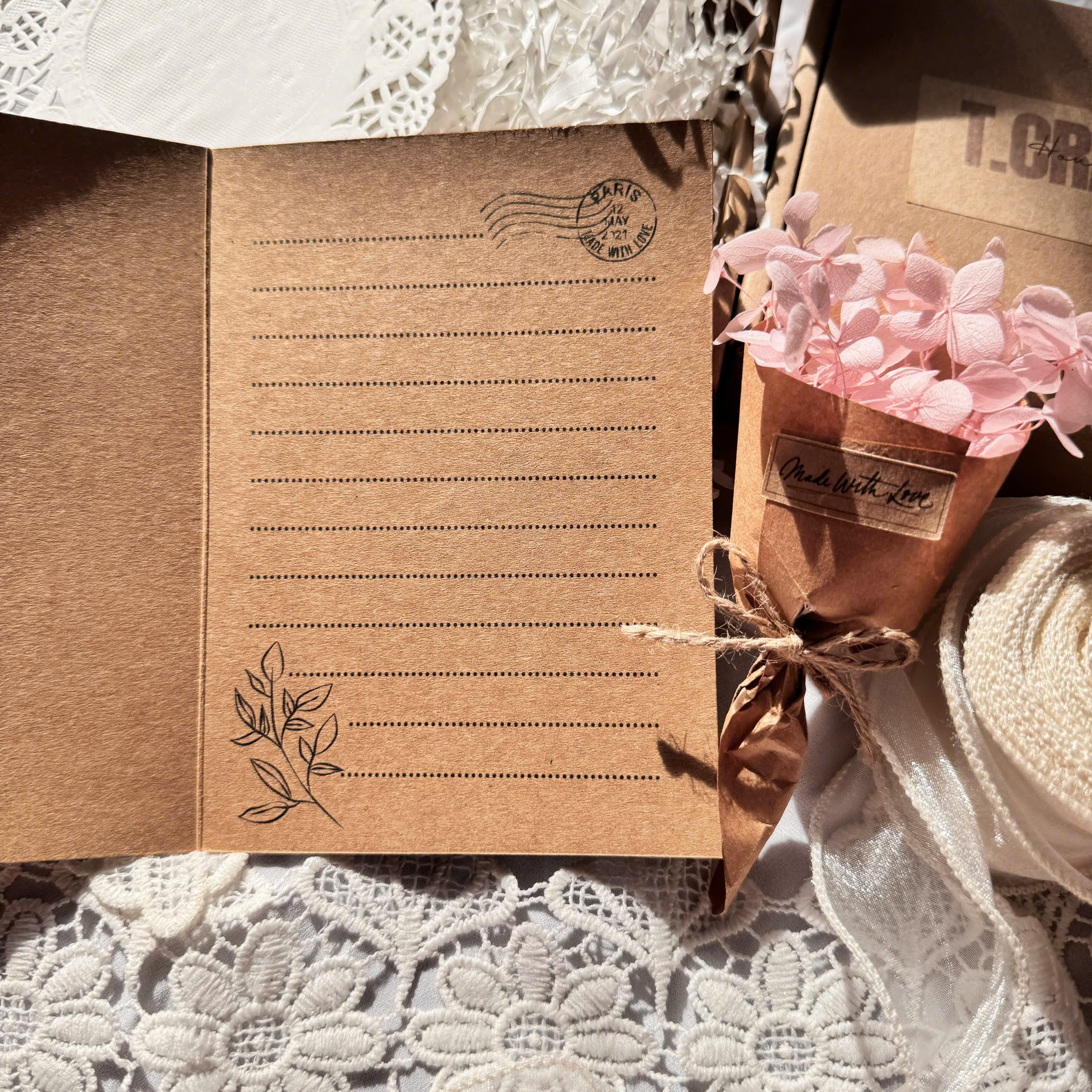 THIỆP HANDMADE NHÀ LÀM NHIỀU CHỦ ĐỀ ĐI KÈM THÔNG ĐIỆP Ý NGHĨA T.CRAFT HOUSE (KHÔNG KÈM BAO THƯ)