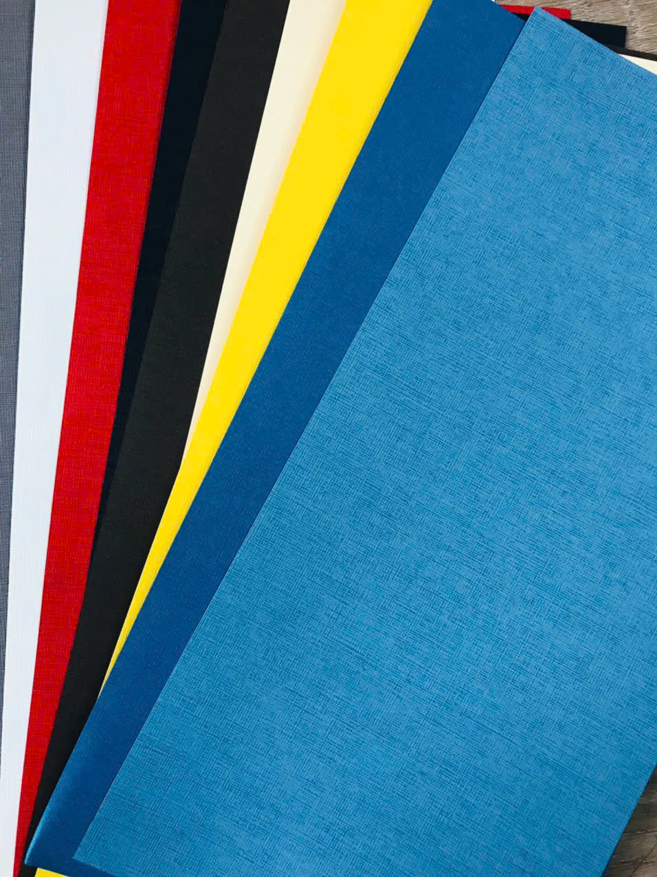 GIẤY MỸ THUẬT VÂN VẢI BỐ CHÌM DÀY 118gsm SIÊU ĐẸP LÀM THIỆP/CRAPBOOK T.CRAFT HOUSE