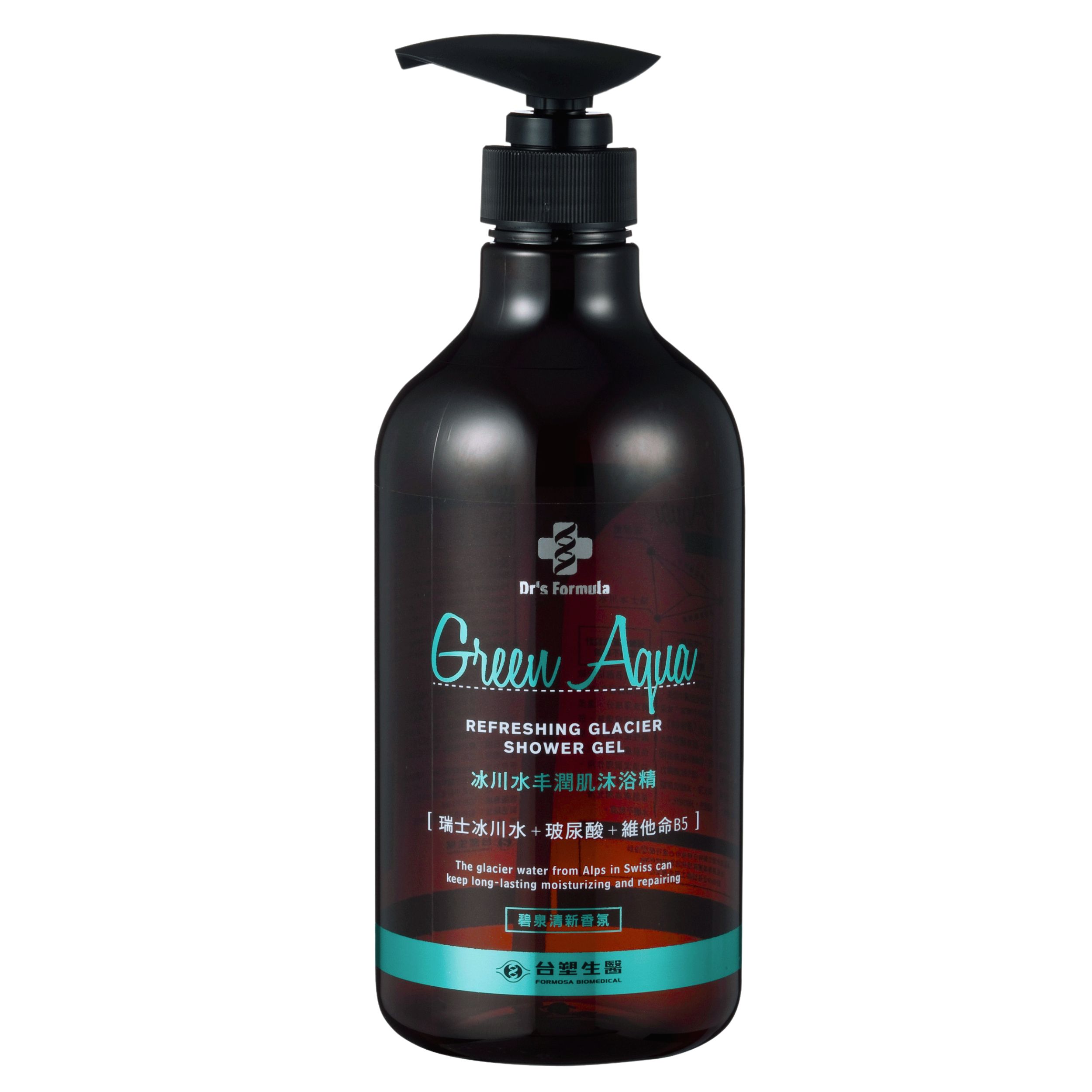 Sữa Tắm Nước Sông Băng Dưỡng Da Tươi Mát Dr's Formula Green Aqua Refreshing Glacier Shower Gel