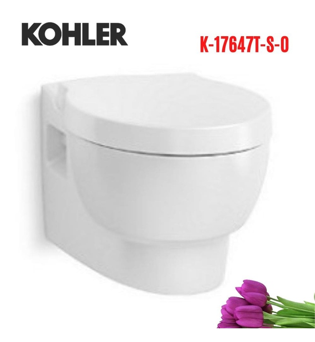 Bồn cầu treo tường Kohler OVE K-17647T-S-0