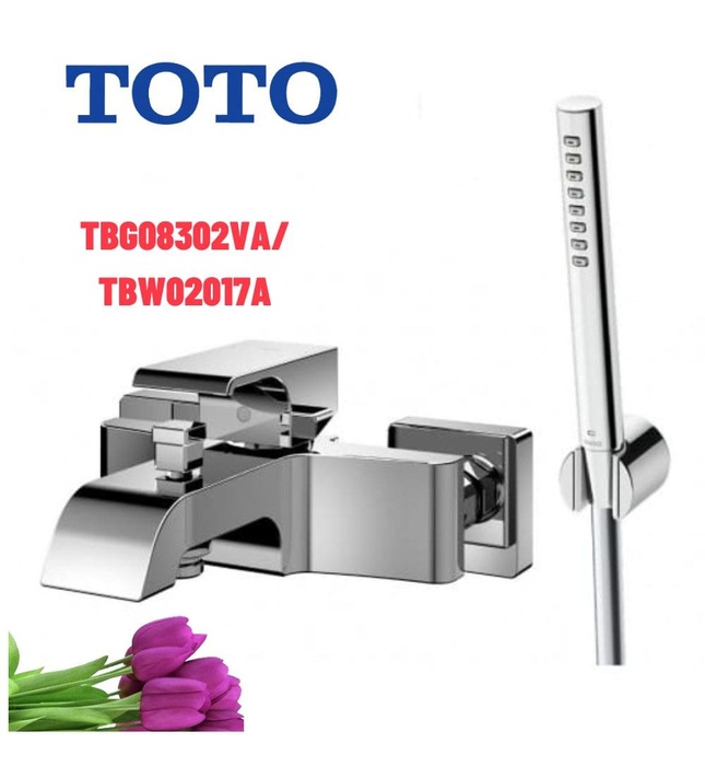 Vòi sen tắm nóng lạnh TOTO TBG08302VA/TBW02017A