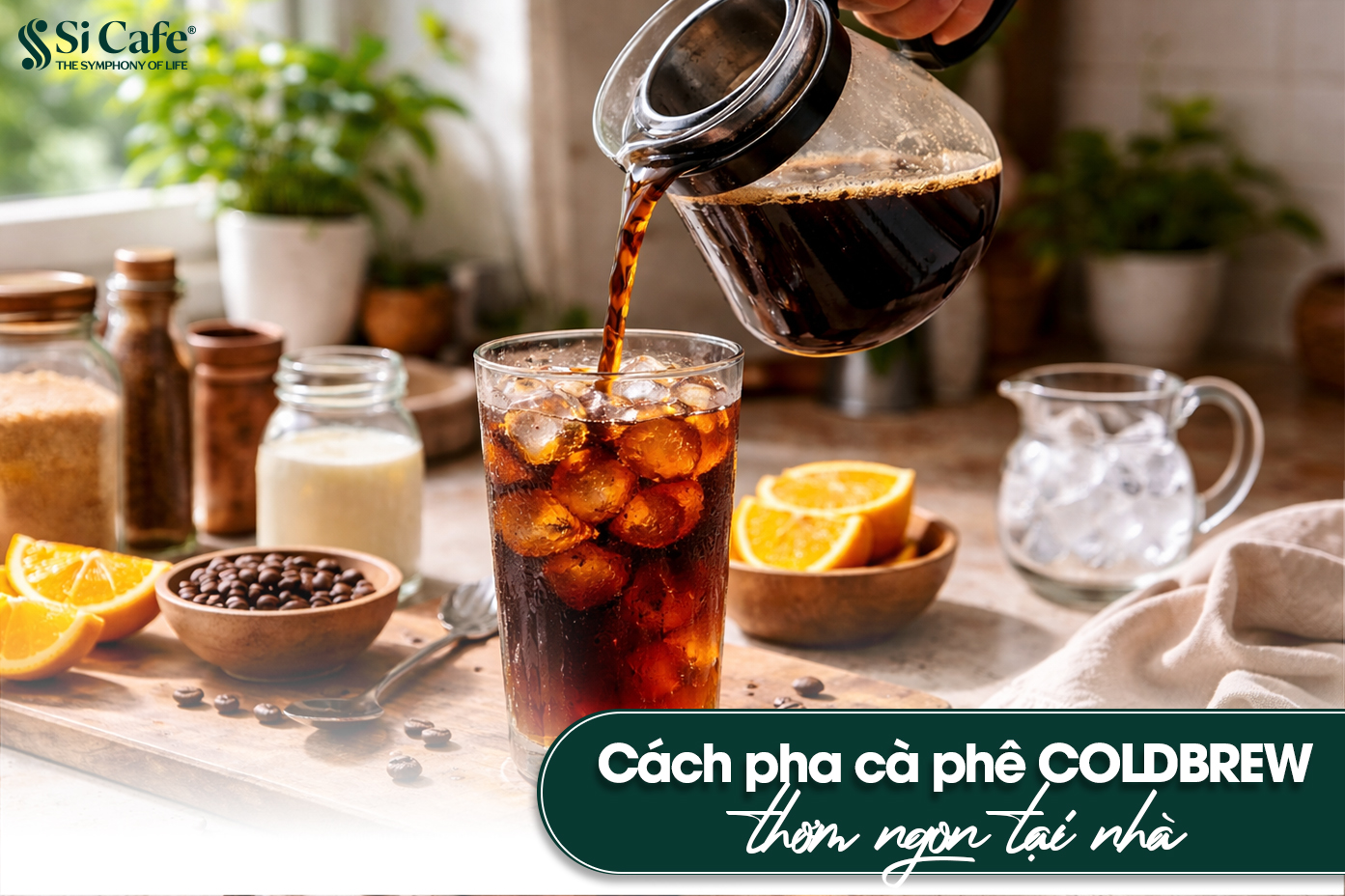 Cách pha cà phê COLDBREW chuẩn vị tại nhà
