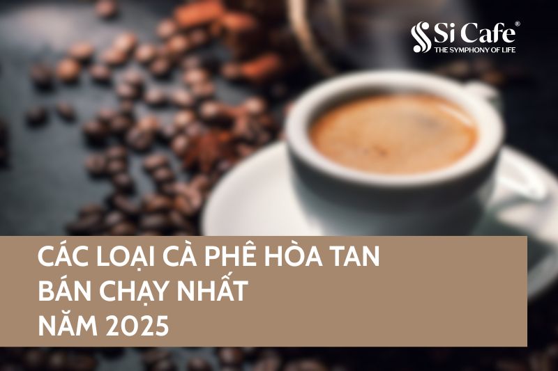 Các loại cà phê hòa tan bán chạy nhất năm 2025