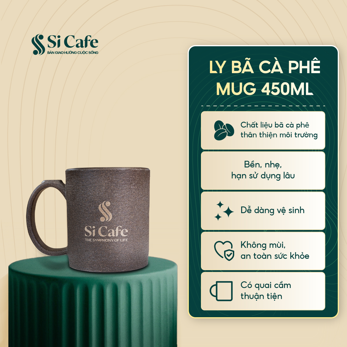 Ly Bã Cà Phê MUG