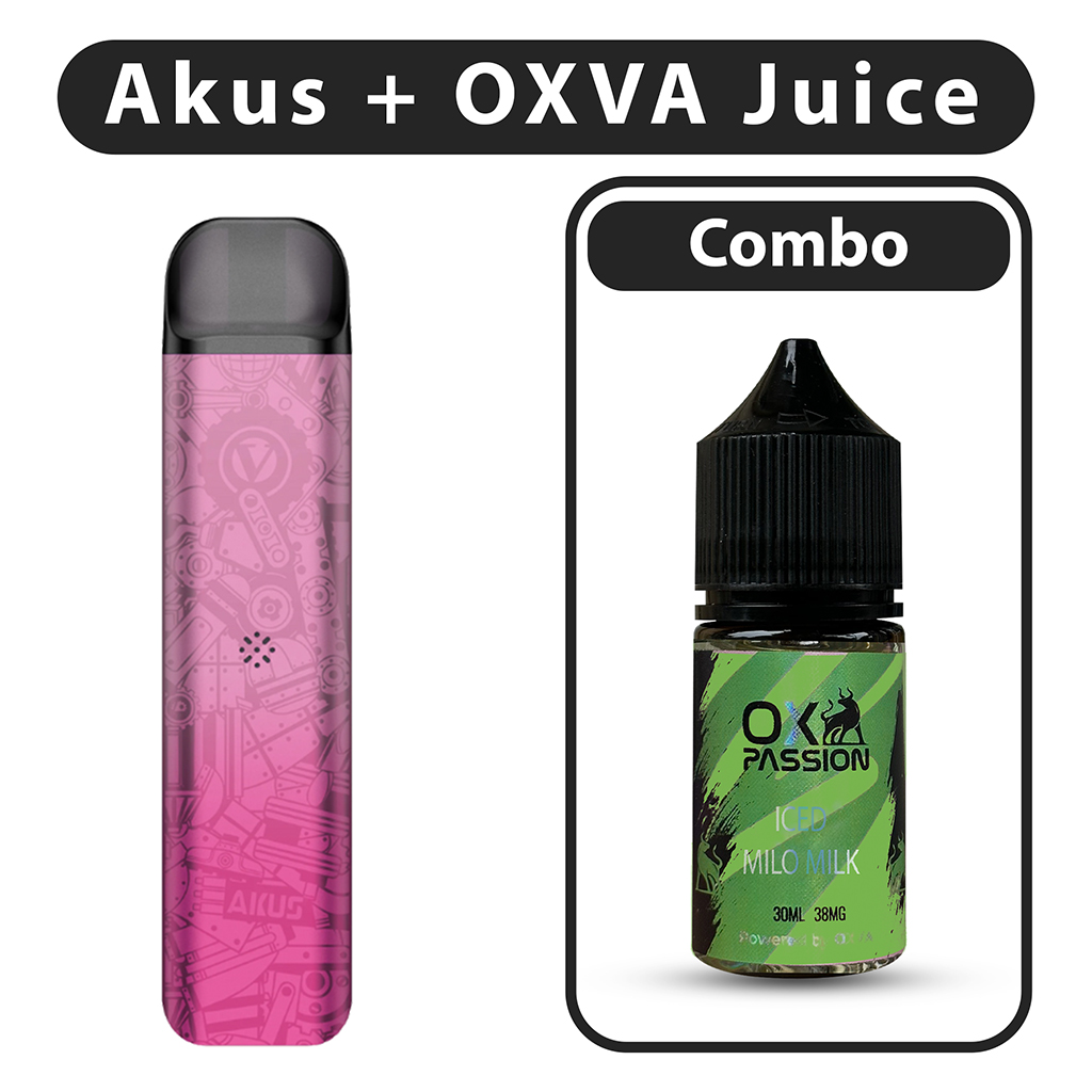 [COMBO] Akus Pod + OXVA Juice