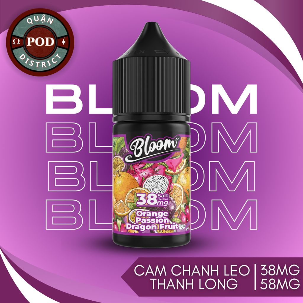 Bloom Juice Cam Chanh Leo Thanh Long