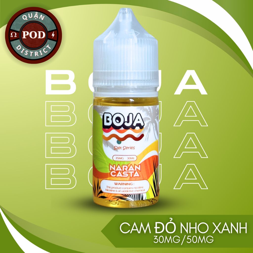 Boja Naran  Casta Juice Cam Đỏ Nho Xanh