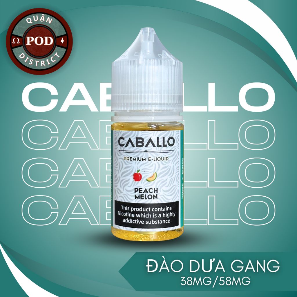 CABALLO Juice Đào Dưa Gang