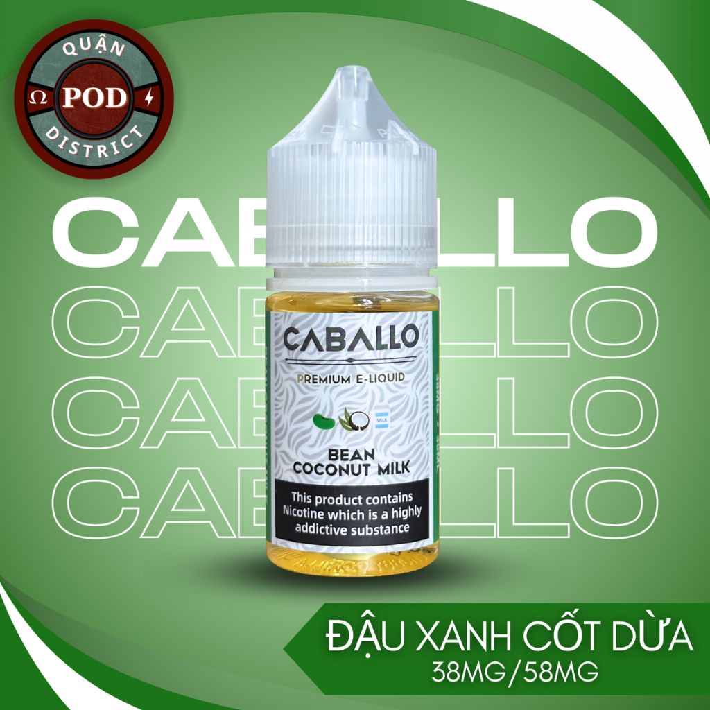 CABALLO Juice Đậu Xanh Sữa Dừa Lạnh