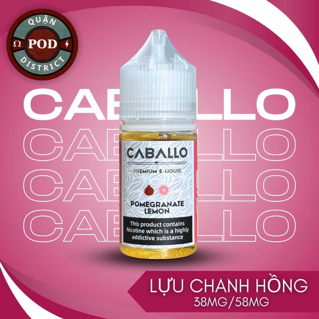 CABALLO Juice Lựu Chanh Hồng Lạnh