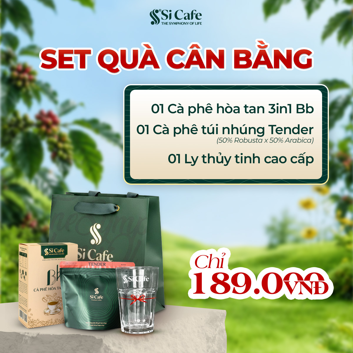 SET Quà Cà Phê Cân Bằng