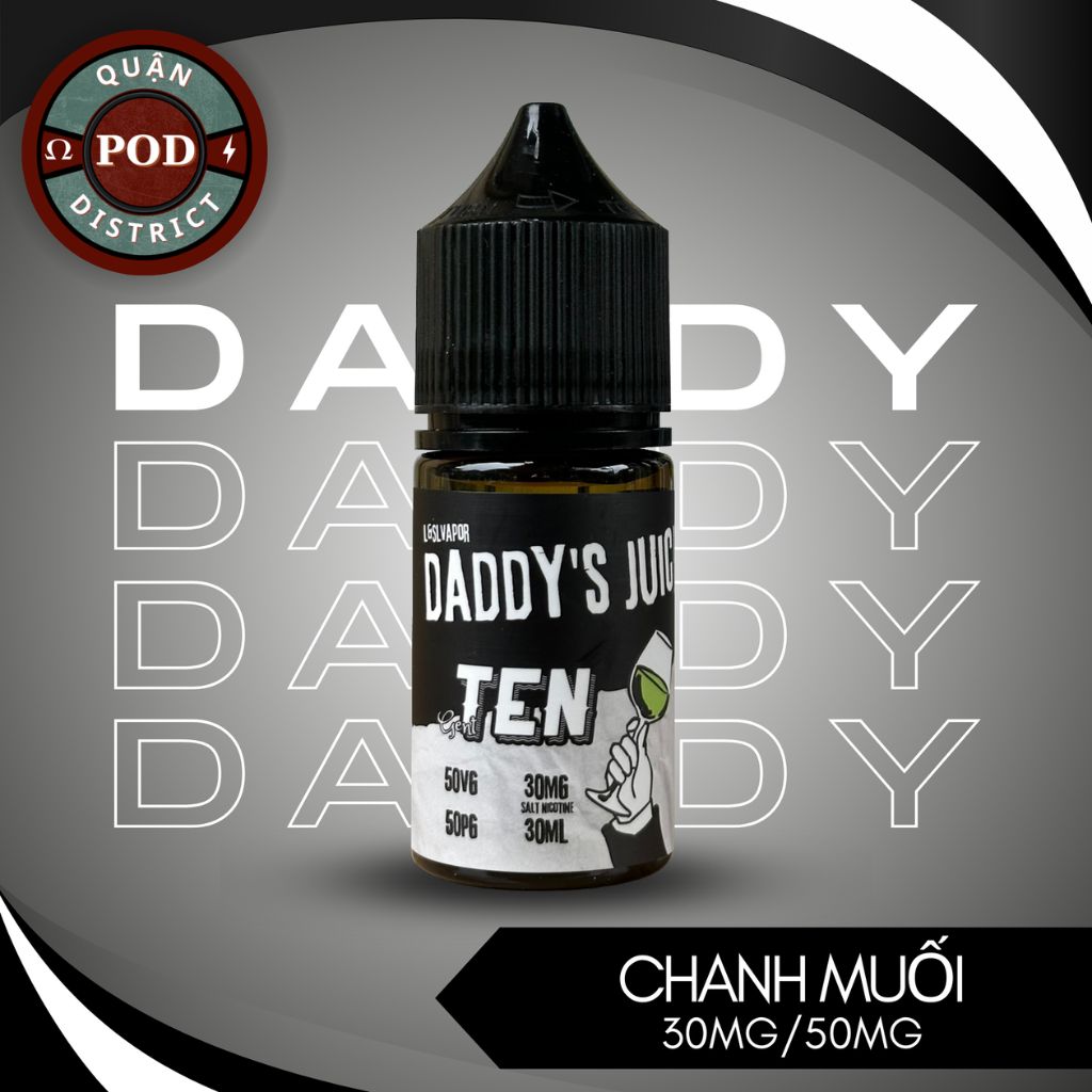 Daddy's Juice - No.10 Chanh Muối (Salted Lemon)