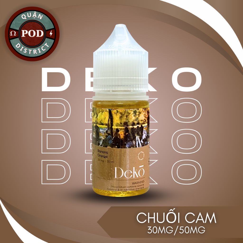 DEKO Chuối Cam (Banana Orange)