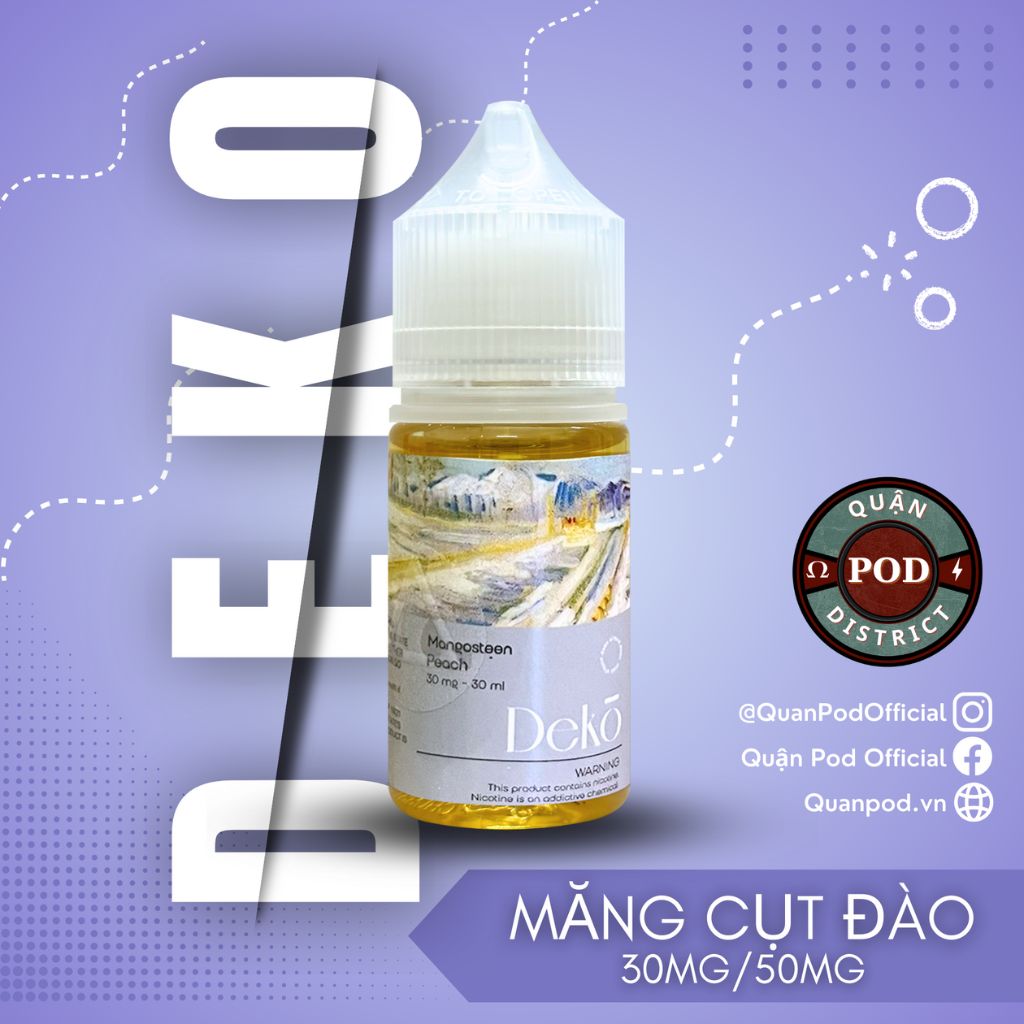 DEKO Măng Cụt Đào