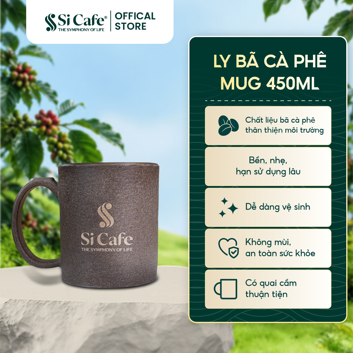 Ly Bã Cà Phê MUG