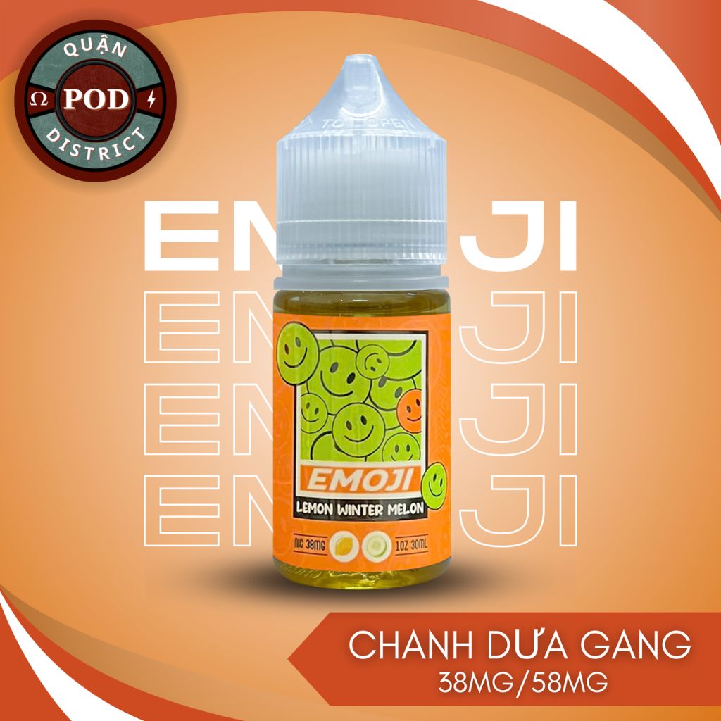 Emoji Juice Chanh Dưa Gang