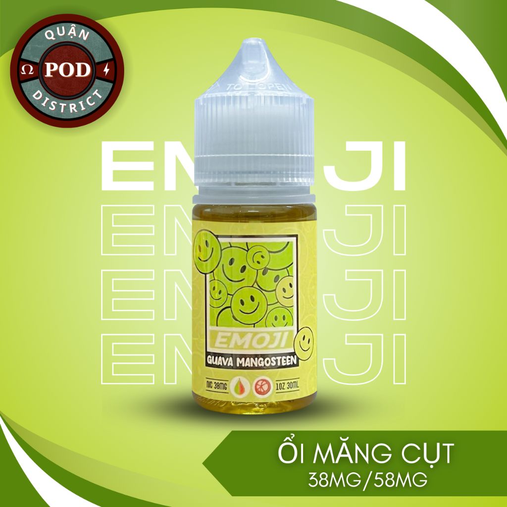 Emoji Juice Ổi Măng Cụt