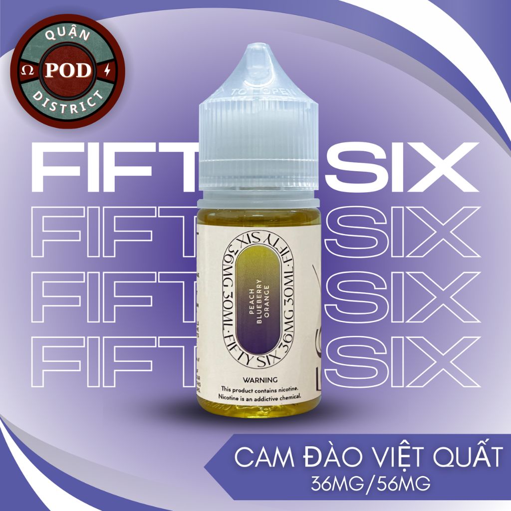 Fifty Six Juice Cam Đào Việt Quất