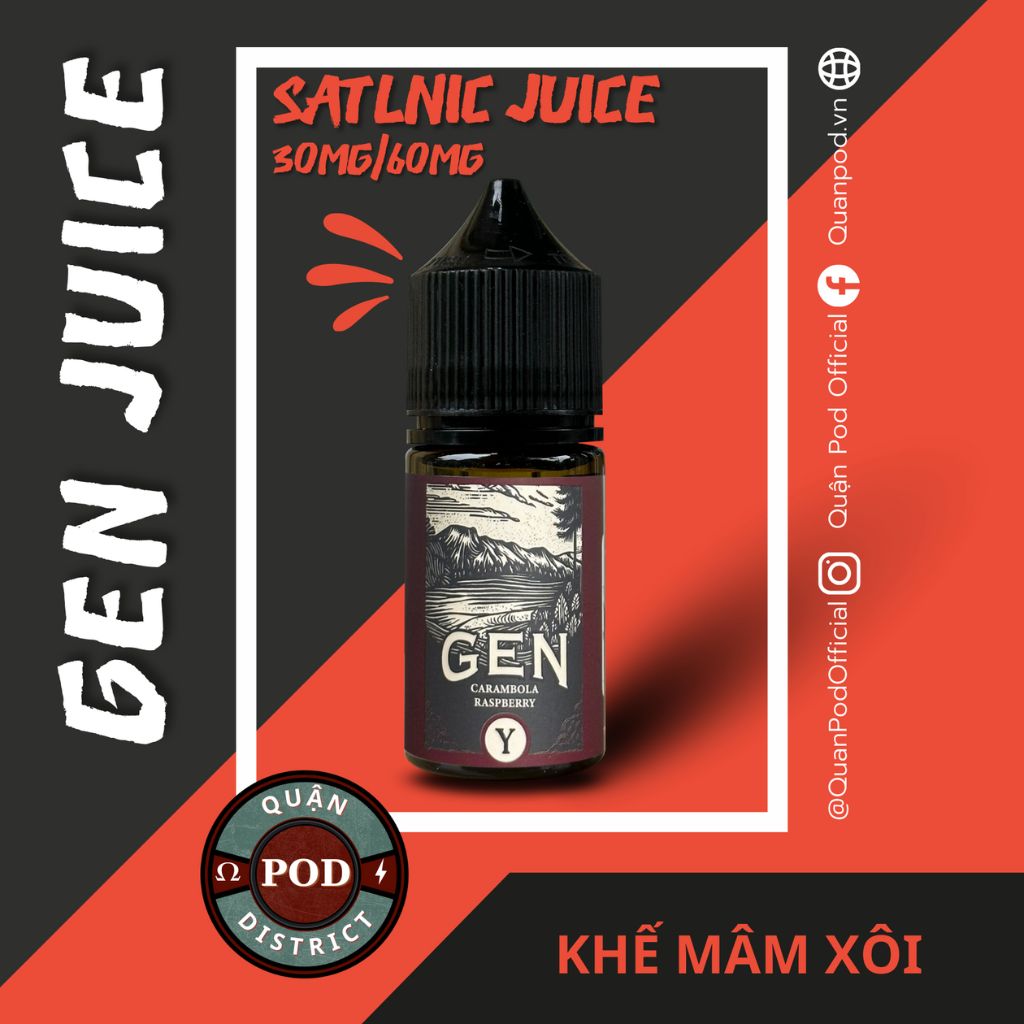 Gen Juice - Gen Y - Khế Mâm Xôi