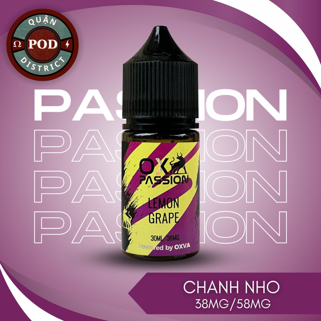 OX Passion Juice Chanh Nho