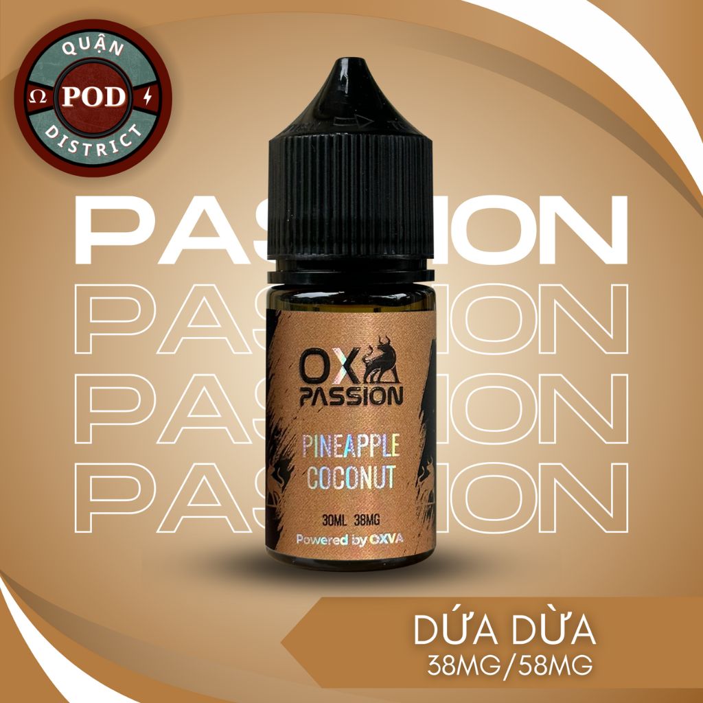 OX Passion Juice Dừa Dứa Lạnh