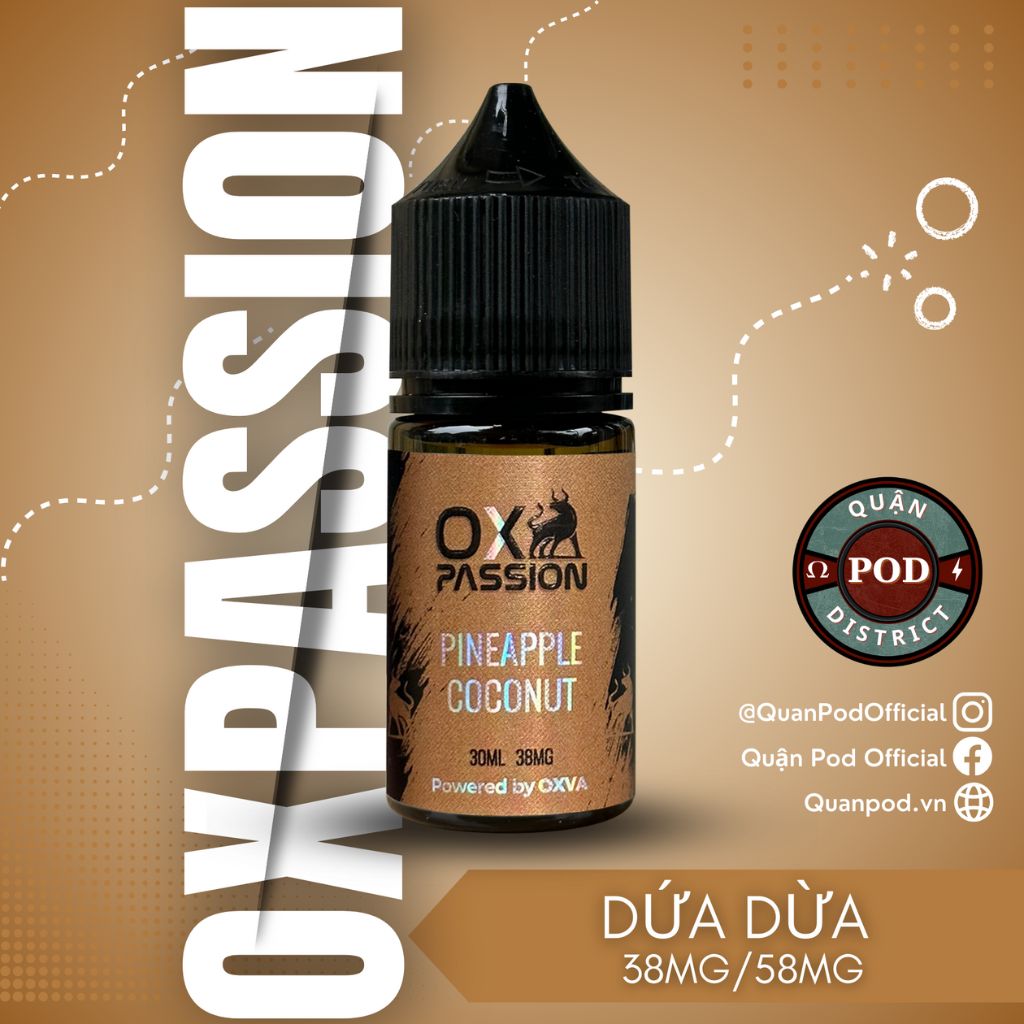 OX Passion Juice Dừa Dứa Lạnh