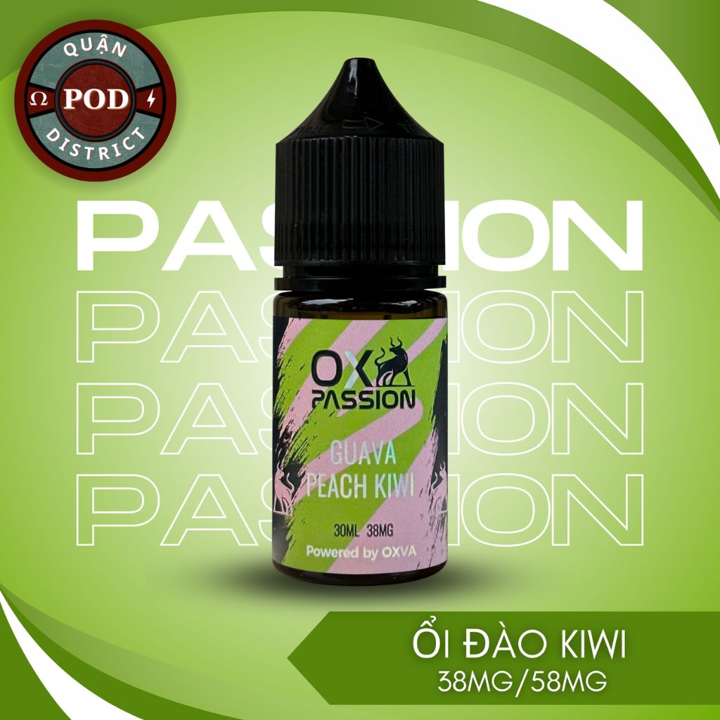 OX Passion Juice Ổi Đào Kiwi