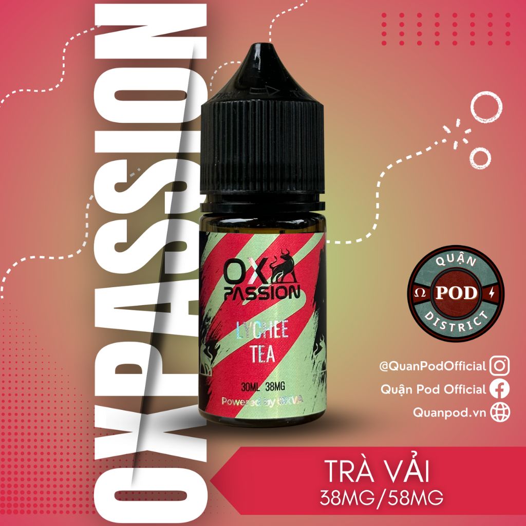 OX Passion Juice Vải Lạnh