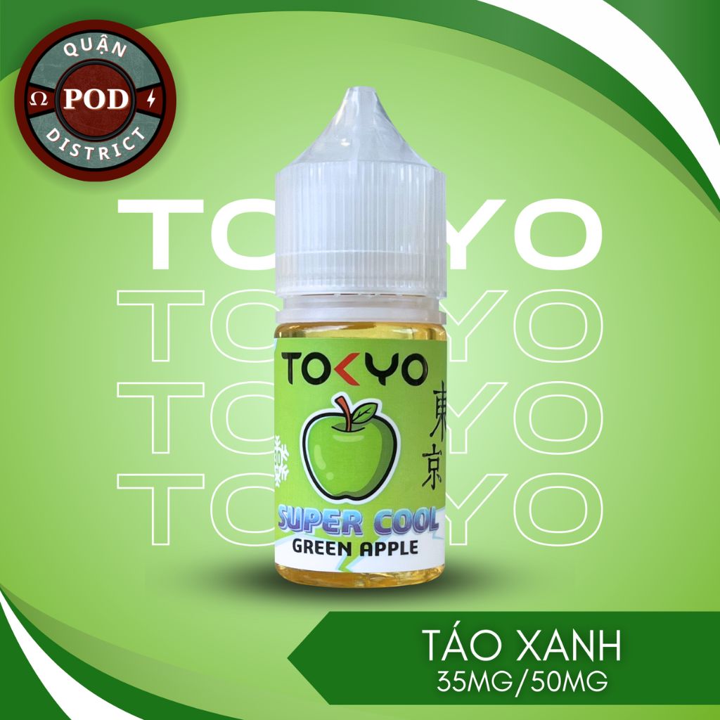 Tokyo Super Cool Táo Xanh