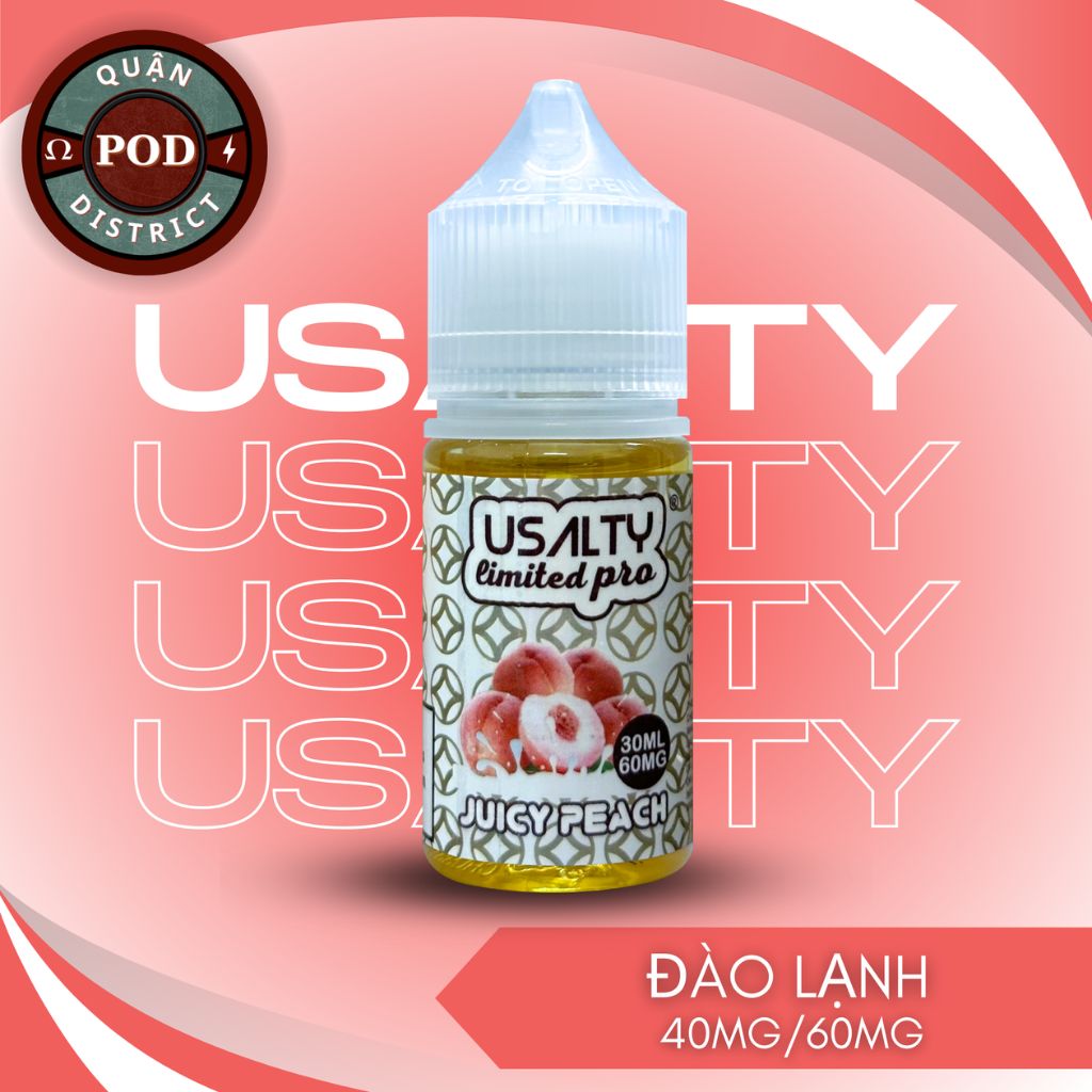 Usalty Juice Đào Lạnh