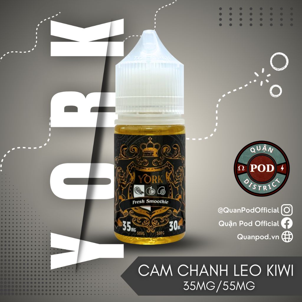 York Juice Cam Chanh Leo Kiwi