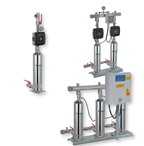 Hệ bơm tăng áp Calpeda/Italia model BS.MPSU
