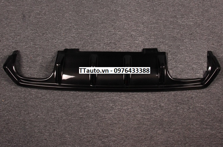 Lip chia pô sợi Carbon cho Civic 2016-2020