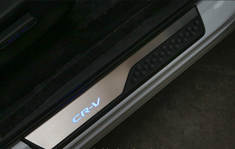 Nẹp bước chân có đèn cho Honda CRV