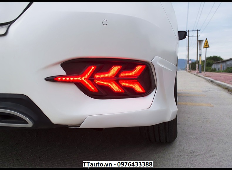 LED gầm trước sau  kiểu máy bay cho Civic 2016-2020