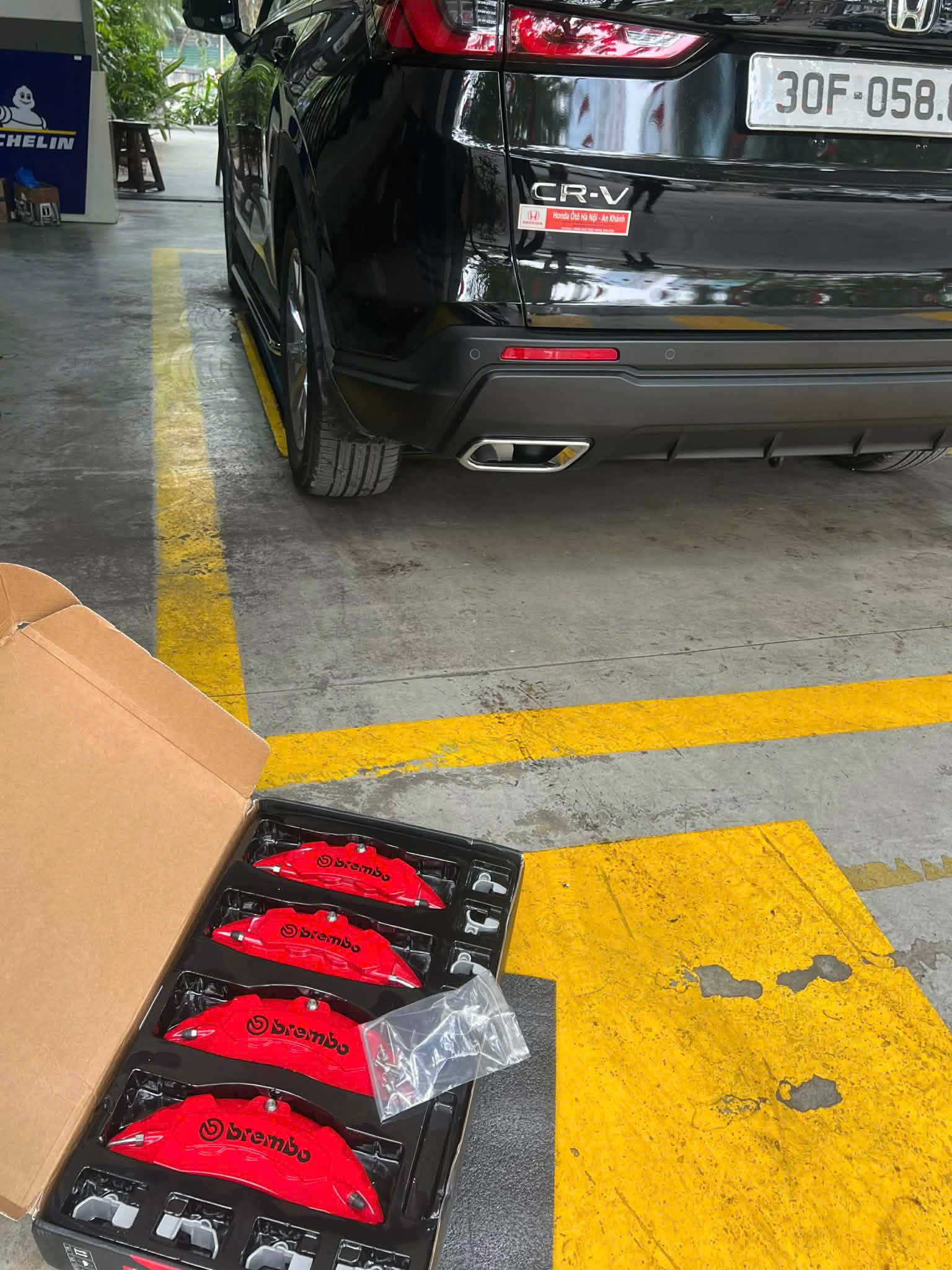 BỘ ỐP MÁ PHANH DÀNH RIÊNG CHO HONDA  CR-V 2023 - 2026