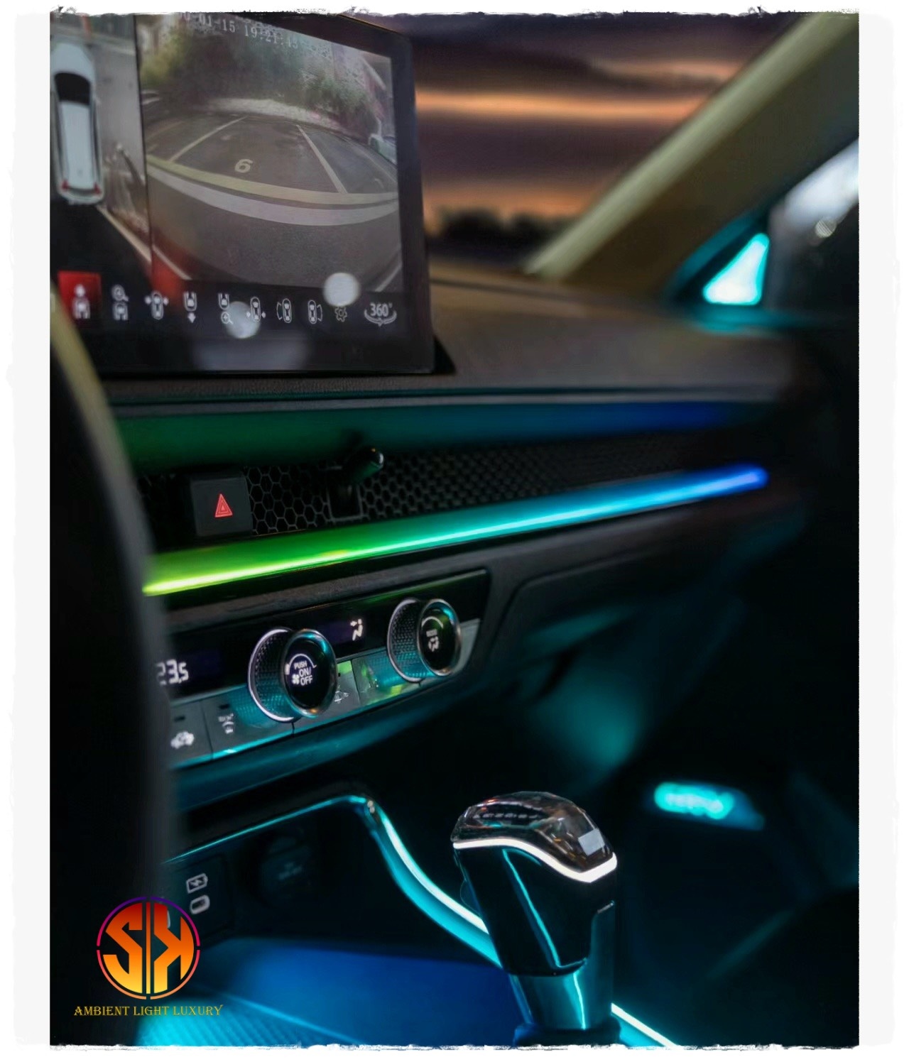 Đèn nội thất 3D nguyên khối cho CRV 2023 - 2026