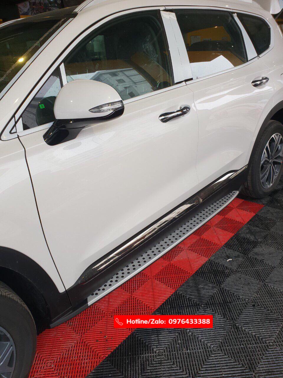 BẬC BƯỚC CHÂN XE SANTAFE 2018 – 2019 CAO CẤP