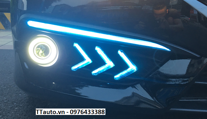 Một số mẫu Led gầm trước có Projector cho Civic 2016-2018