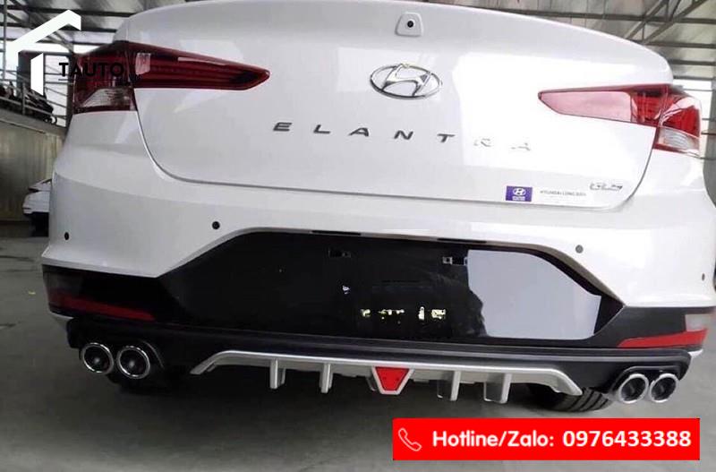 Líp sau, ốp cản sau Hyundai Elantra 2019-2021