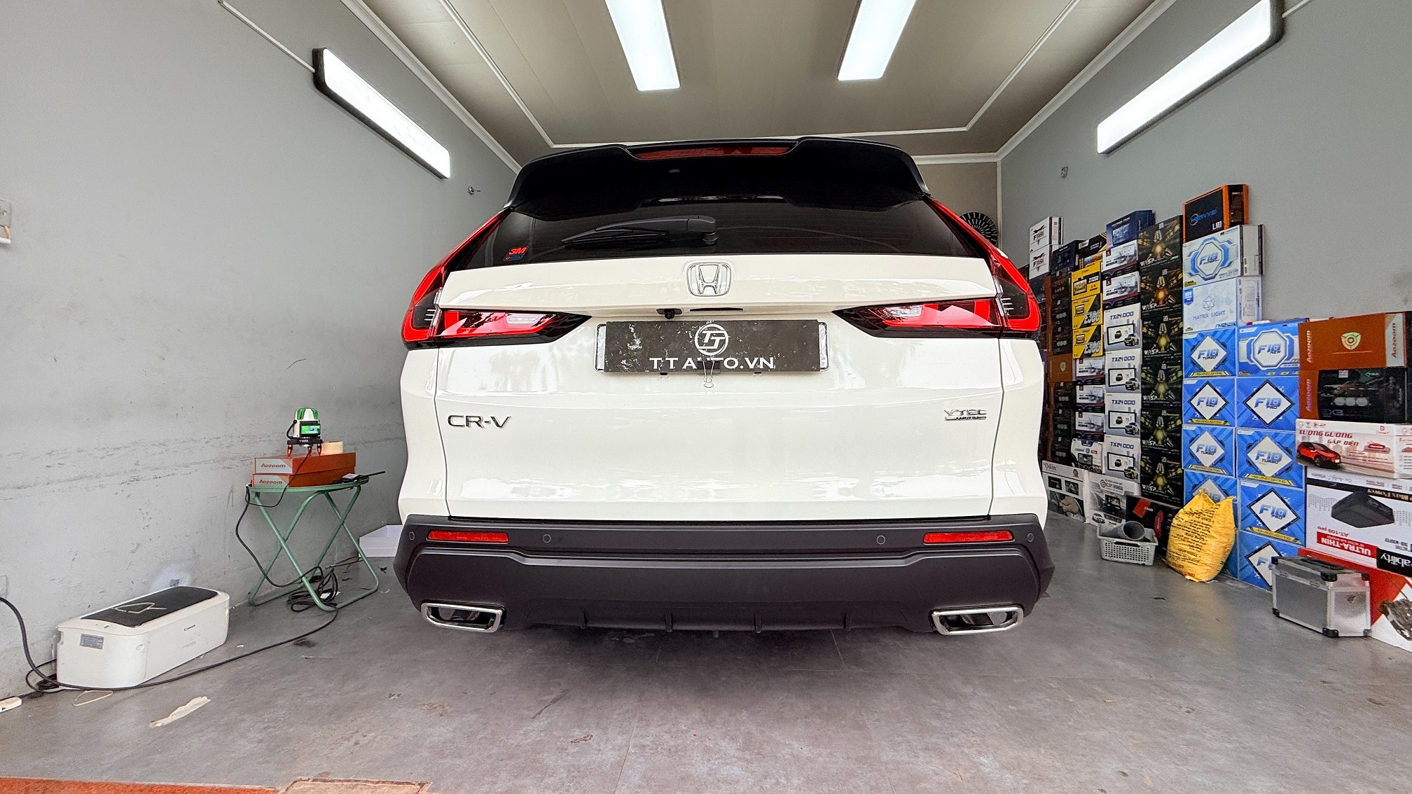 BODY LIP CẢN SAU HONDA CR-V 2024-2025 BẢN L & G – NÂNG CẤP NGOẠI HÌNH