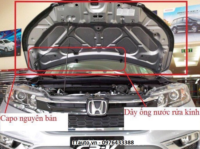 Tấm cách âm cách nhiệt nắp Capo cho Honda CR-V 2013-2017