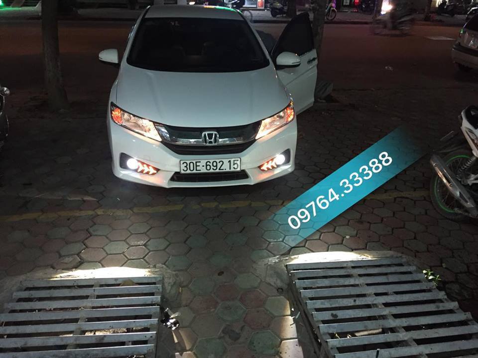 Led gầm trước CITY:  2015-2017