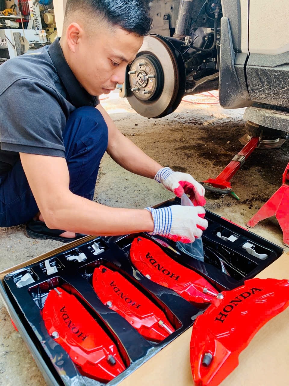 BỘ ỐP MÁ PHANH DÀNH RIÊNG CHO HONDA  CR-V 2023 - 2026