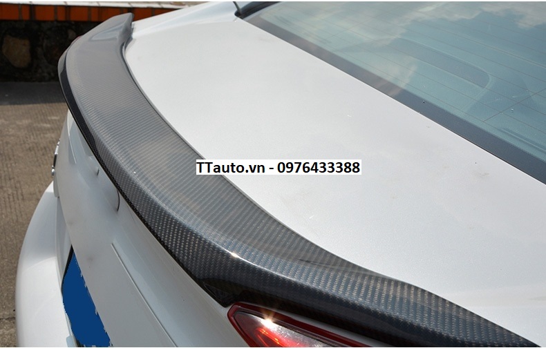 Cánh lướt gió liền thân modulo sợi carbon Civic 2016-2020