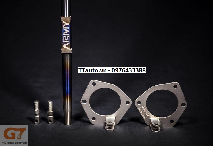Thanh cân bằng Strut bar ARMY hợp kim Titan cho Civic 2016-2020