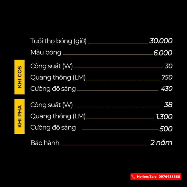 ĐÈN BI GẦM ZESTECH A1G