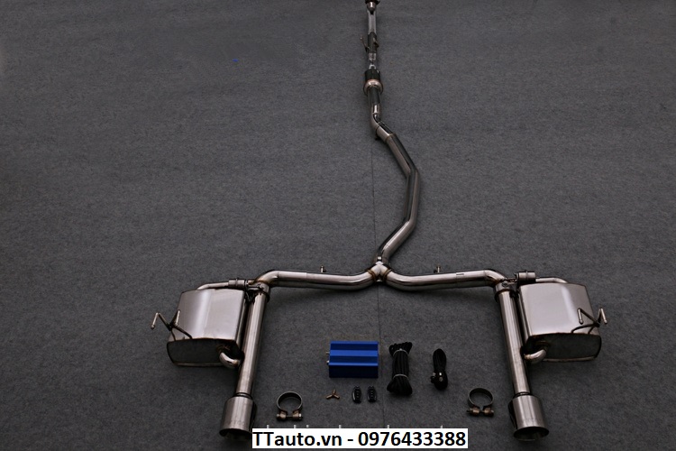 Độ pô âm thanh On Off nguyên cây cho Civic 1.8 và 1.5 2016-2020