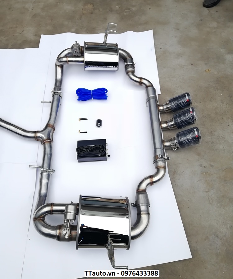 Độ pô âm thanh On Off nguyên cây cho Civic 1.8 và 1.5 2016-2020