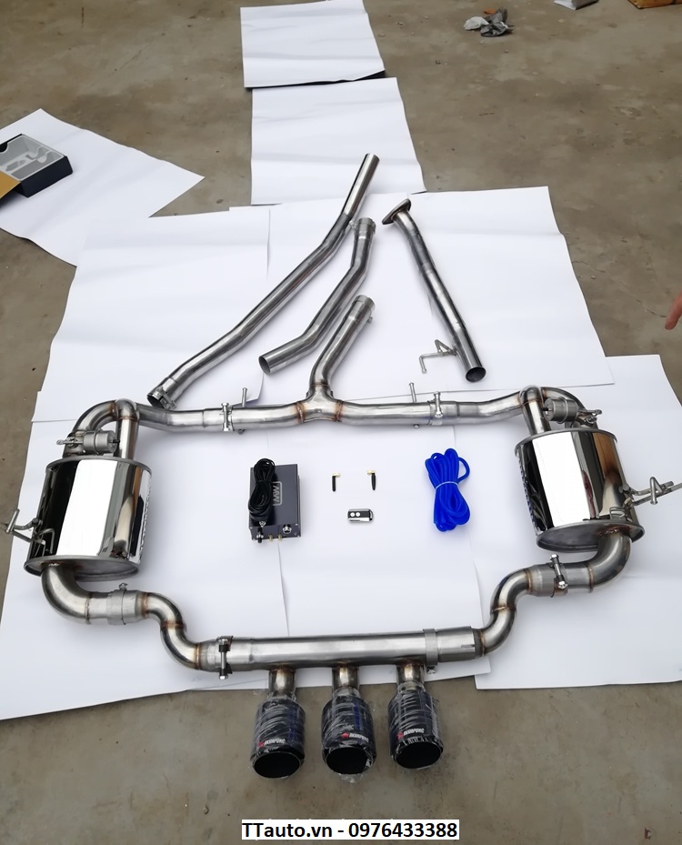 Độ pô âm thanh On Off nguyên cây cho Civic 1.8 và 1.5 2016-2020